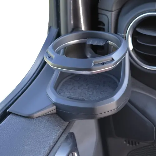 Applicable to 2018-2024 JL Wrangler/JT Gladiator Right Side Left Side 2018-2024 (Cup Holder Left Side) Accessories Door Cup Holder Door Cup Organizer