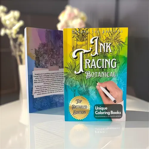 Flower Unique Coloring book Activity Book: unveil the beauty of nature along the white line. A new way to reverse color: pen and ink art, reverse ink tracing coloring books for adults and teenagers