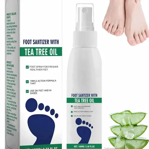 Foot Care Liquid, Moisturizing Hydrating Tree Oil for Foot Care, Foot Care Spray for Women & Men, Tea Tree Oil Foot Care Product for Daily Use, Foot Moisturizer Foot Cream Liquid,back to school,back to school haul