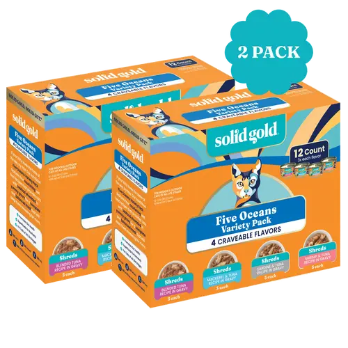 Solid Gold Five Oceans™ Wet Food Variety Pack for Cats