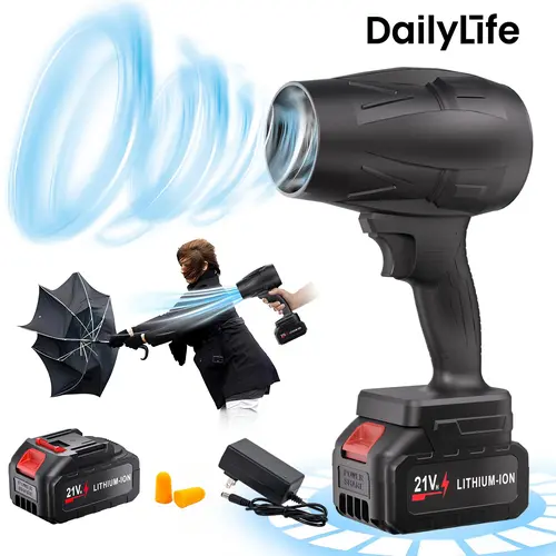 Cordless Turbo Jet Blower, Powerful Air Duster for Car Cleaning, Drying, Snow Removal, BBQ, Electronics, Perfect Christmas Day Gift,summerwins,dorm essentials