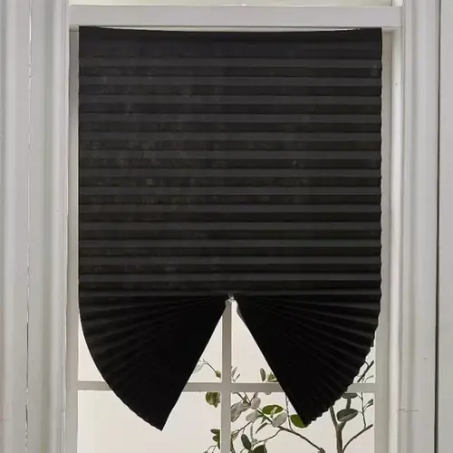 Solid Color Blackout Blinds, 1 Count Self Adhesive Blackout Blinds, Wireless Temporary Window Blinds, Cordless Blinds, Home Decor for Living Room Bedroom Kitchen Bathroom, Blackout Window Cover, Window Shade Cover, No Drill Blackout Blinds