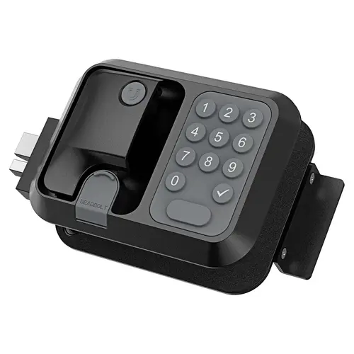 RV Door Lock Keyless Entry - Keypad & Remote Fob | Includes Free Magnets & Keychain | Fits Most Trailers & Campers
