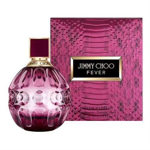 Jimmy Choo Fever Women's Eau de Parfum Spray, 3.4 oz - Sensual Floral Fruity Fragrance, Perfumes for Women