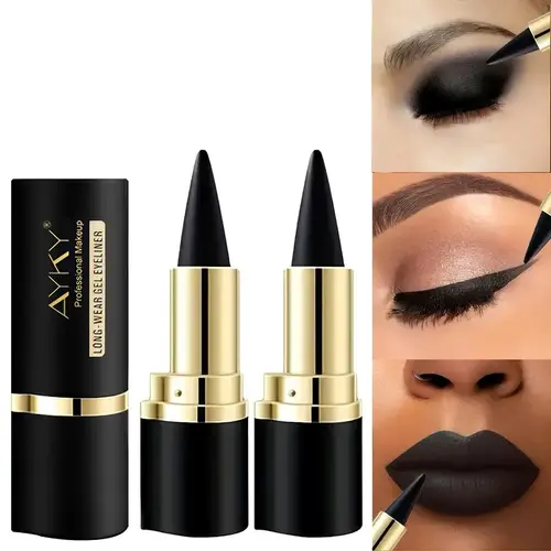 Multifunctional Matte Eyeshadow Pencil Cosmetic Smudgeproof Waterproof Lipliner Easy To Apply Smooth Creamy Formula Eyeliner Pens Long Lasting Makeup