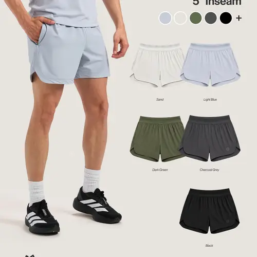 Haus | Core Hybrid Athletic Shorts | 5" & 6.5" Inseam | Lightweight Stretch