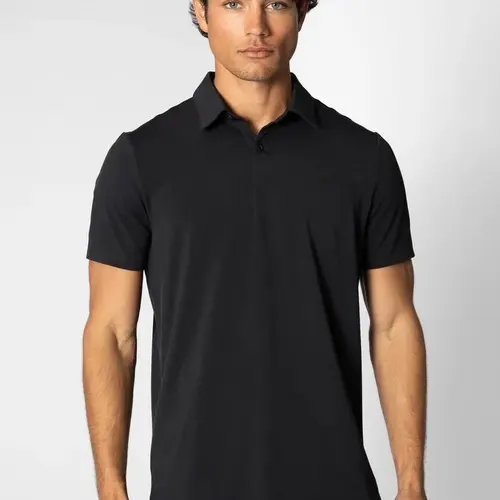 Haus | Core Athletic Polo | Lightweight Stretch for Everyday Wear