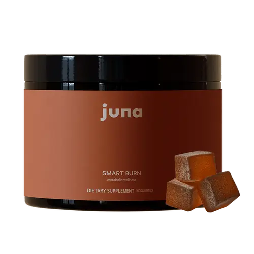 Juna Smart Burn Metabolism Gummies, 60 Count - Plant-Powered Edible Dietary Healthcare Cutting Supplement, Weight Losing Product for Healthy Body & Fitness