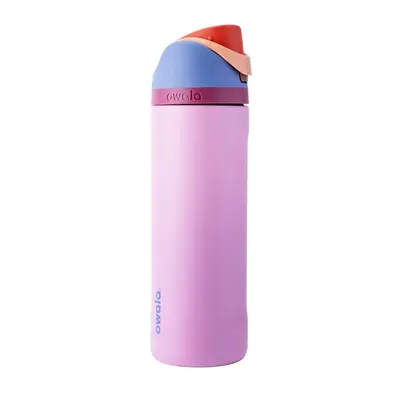 Owala FreeSip 24oz Stainless Steel Insulated Water Bottle, Portable Design with Loop, Plastic Lid for Kitchen & Drinkware Use