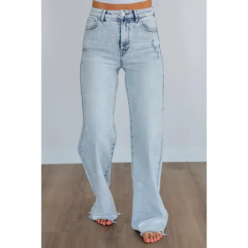 Stormie Risen Jeans - Vintage Light Wash
