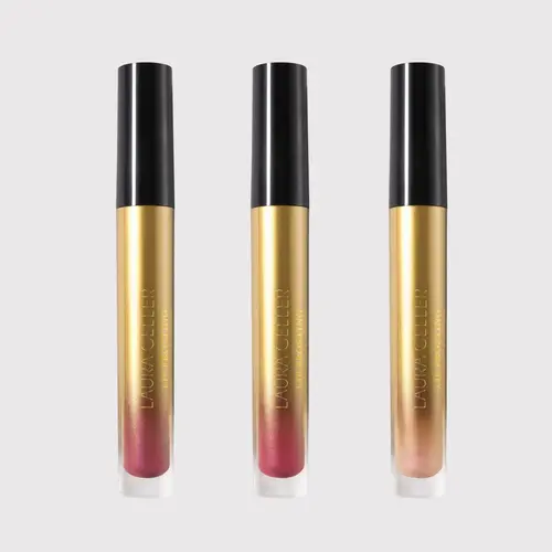 Laura Geller Limited Edition Lip Frosting Trio - Lightweight Luxurious Multidimensional Finish Lip Colors