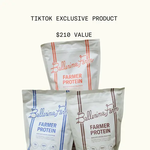 Farmer Protein Flavor Bundle - Third Party Tested, 24g Protein, Colostrum, Collagen, Whey Protein
