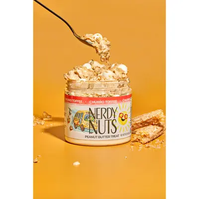 Churro Toffee Peanut Butter Treat
