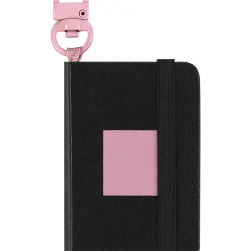 Moleskine x BLACKPINK Limited Edition Mini Notebook Charm Keychain Accessories Leather Keychain