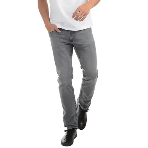 MOTT & BOW Men's Slim Fit High Quality Jeans - Mid-Rise Zipper Fly, Comfortable Stretch Elastane Denim with BBL Effect, Effortless Mensfashion Casual Bottoms