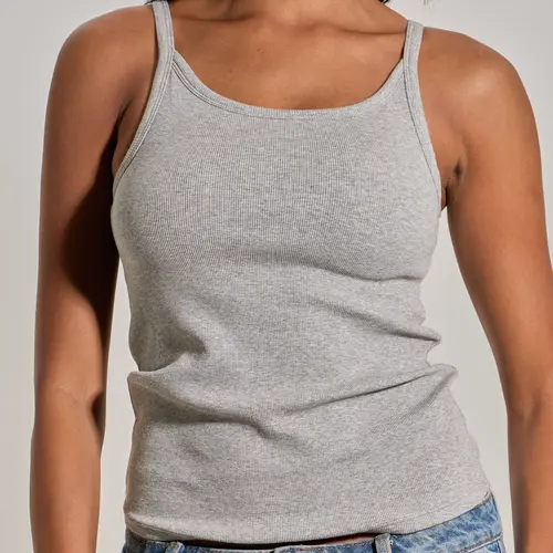 Ribbed Cotton Brami Full Length