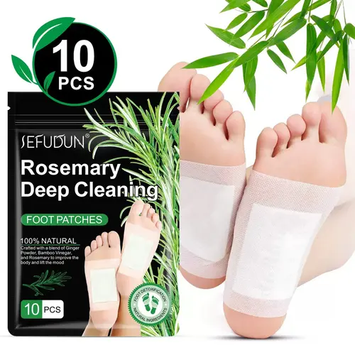 Natural Foot Detox Patches - Solid Hand & Foot Care Pads for Adults, Stress Relief, Toxin Removal, Sleep Aid, Wellness | 24-Month Shelf Life Beauty & Personal Care