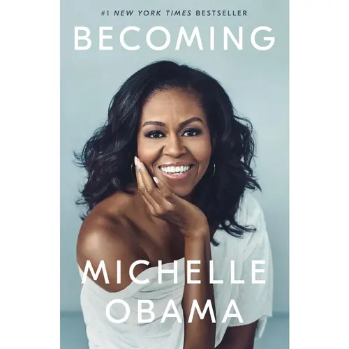 Used Hardcover Book - Becoming by Michelle Obama - English Autobiography, New York Times Bestseller, Inspirational Personal Stories for Humanities & Social Sciences History & Culture Enthusiasts, Women, Gifts For Women