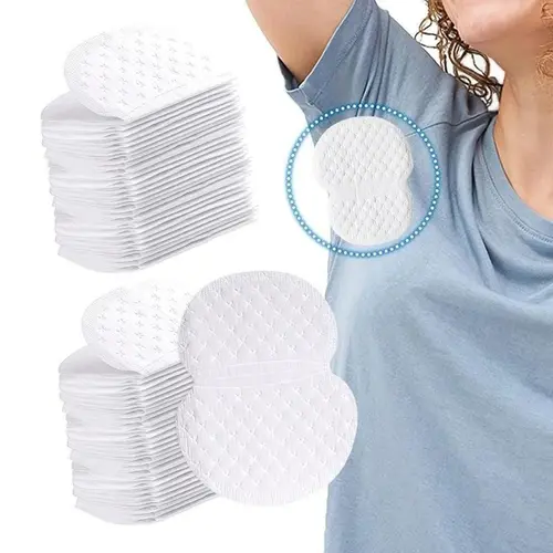 Invisible Disposable Underarm Sweat Pads - Body Care Selfcare Press Edges X-Shape Pad, Breathable Removable Padding Antiperspirants, for Daily Use, Gym, Ramadan Gifts (Home Care Tissues & Napkins)
