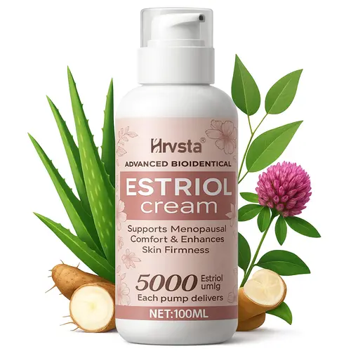 Women's Bioidentical Estriol Body Cream - Natural Estrogen Body Care, Wild Yam Hydrating, Moisture-Boosting, Firming, Revitalizing Skin Moisturizer,summerwins