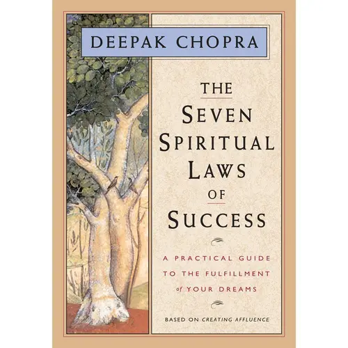 USED Book - The Seven Spiritual Laws of Success: A Practical Guide to the Fulfillment of Your Dreams (Original and Unabridged) by Chopra, Deepak, M. D. (Hardcover) - english