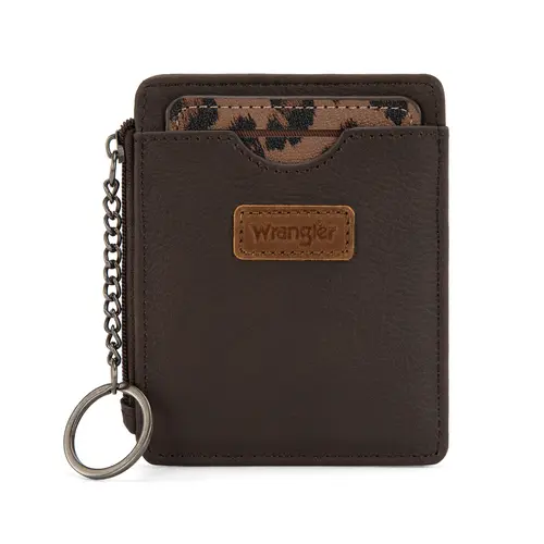 Wrangler Small Credit Card Holder for Women Rfid Blocking Credit Wallet
