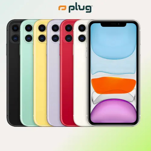 Refurbished iPhone 11 (Unlocked) - Good Condition with 1-Year Warranty by Plug