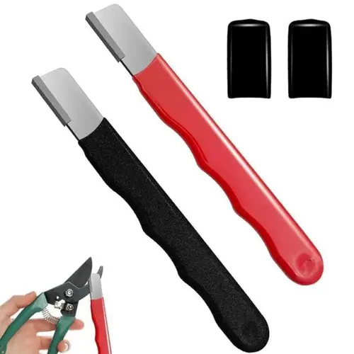 Professional Kitchen Knife Sharpener,Precision Edge Knife Sharpening Tool,Knife Sharpening Stone For Blade,Lncluding Garden Shears.Colors are random.