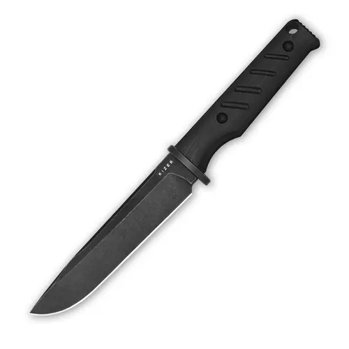 Kizer Camp 180 1096A1 - AEBL Steel Well Designed Blades, G10 Handle Durable Outdoor Tool, Precision Camping Tool for EDC