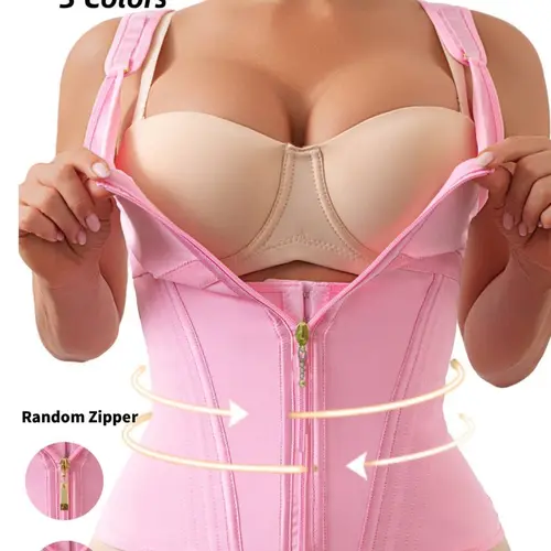 Women's Waist Training Shapewear Top with Adjustable Straps, Tummy Control Compression Top, Fitness Apparel, Corset Waist Shaper for Daily Wear, Corset Waist Trainer, Corset Style Shapewear