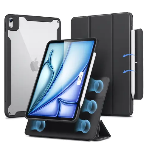 ESR Rebound 360 Magnetic Case for iPad, Magnetic Detachable Case with Foldable Stand, Full Protection, Compatible with iPad Air 11/13 & iPad Pro 11/13