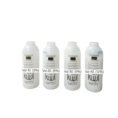 KUUL Professional Peroxide Haircare (135ml) - Salon Use Hair Dye Mixes, Balayage, Multiple Volumes (10-40), Mix Easily, Durable for Highlighted Hair