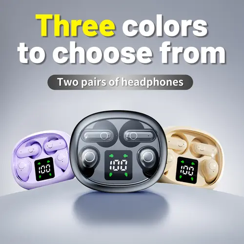 INSONIXN Wireless Bluetooth 5.4 Earbuds, Dual BT Set with Intelligent Touch Button, Noise Cancellation, Waterproof Headphones for Sleep & Sports, 36-Hour Battery Life, Back to School Holiday Gift,back to school,back to school haul