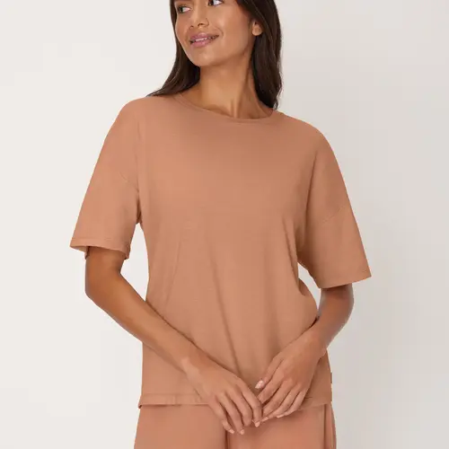 Hanes Originals Women's SuperSoft Comfywear Boxy T-Shirt TEE ONLY short sleeve Crewneck