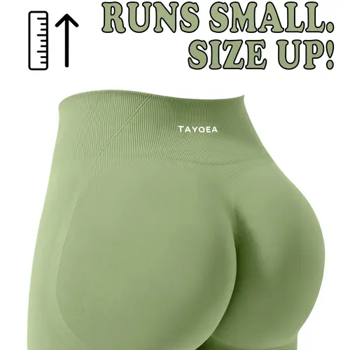 Women's Seamless High Elastic Breathable Comfort Yoga Running High Waist Workout Shorts, Anti-Marking Design, Perfect for Gym & Daily Wear