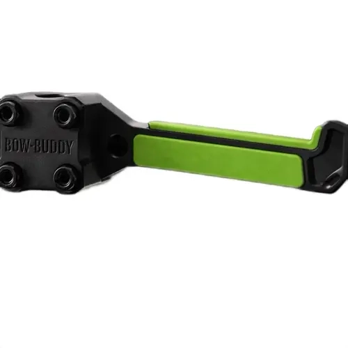 Bow Buddy Elite — CNC Aluminum Bow Hanger | Headrest Mount for Bows & Gear