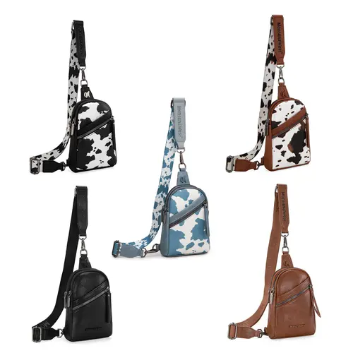 Montana West Small Crossbody Sling Bag for Women Cute Fanny Pack Purse with Detachable Strap