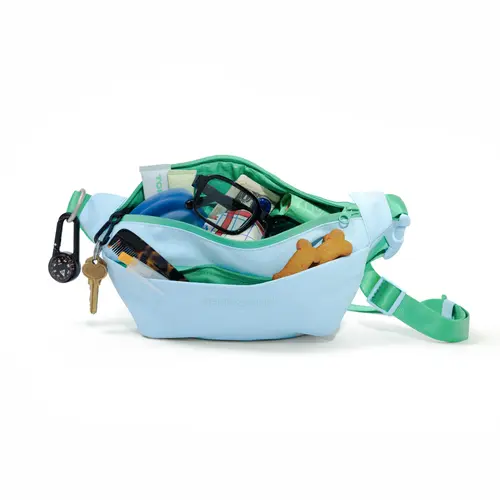 Hands-Free Dog Walking Bag with 4ft Leash