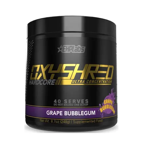 OxyShred Hardcore Pre-Workout Powder | 40 Serves High-Stim Formula | Intense Energy & Focus Support | Zero Sugar | Advanced Training Performance
