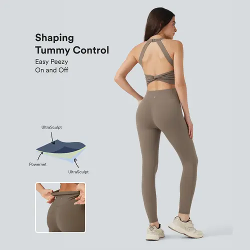 Halara UltraSculpt™ Tummy Control Training Jumpsuit with Pockets-Easy Peezy Edition