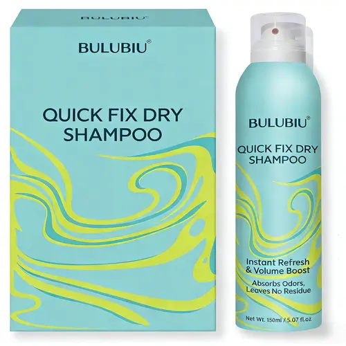 Haircare Dry Shampoo Spray - No-Rinse Formula for Men and Women, Absorbs Oil, Boosts Voluminous Hair, Refreshes for Youth, Includes Folding Comb (With Guide on How to Apply Dry Shampoo)