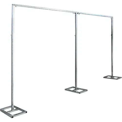 20ftx10ft Adjustable Heavy-Duty Backdrop Stand Kit with Steel Base, Arch Design for Wedding Parties, Photography & Photo Video Studio Use, Backdrop Stand Arch, Wedding Party Backdrop