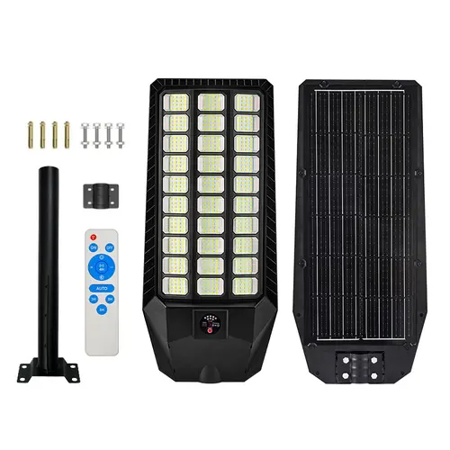 Deals For You Days,Next-Gen Solar Street Light Outdoor 480PCS 5054 SMD LED Super Bright Lamp with 3 Modes Motion Sensor Remote Control Solar Powered Wall Pole Mounted Security Light ABS Housing IP65 Waterproof for Yard Garden Garage Street