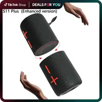 CYBORIS S11 Plus Twist 2 in 1 Bluetooth Speaker 40W High Volume Stereo Audio IPX6 Waterproof 24 Hours Play Time Bluetooth V5.3 Connectable for Smartphones & More Splitable Loud Speaker 20W+20W Dual System SummerWins  DealsForYouDays