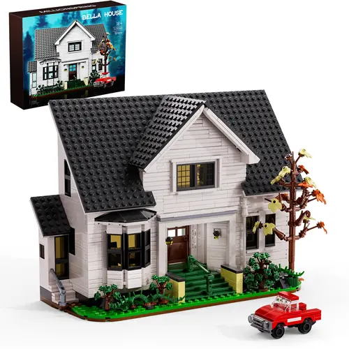 Forest Romance House Building Set – Cozy Woodland Cottage for Adults & Fans, Inspired by Classic Love Stories, Creative DIY Home Decor & Display Gift