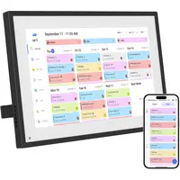 10.1 Inch Digital Calendar+Digital Picture Frame, 2026-2027 Desk Calendar Smart WiFi Planner&Chore Chart, IPS HD Interactive Touchscreen Display For Family Schedules summerwins