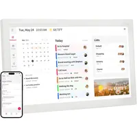 21.5 Inch Smart Digital Calendar, Wall Electronic Calendar, 1920 * 1080 IPS Full HD Touch Screen Display for Family Meal Planner Support - Streamline Household Organization summerwins