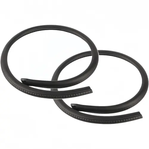 YXCY 2Pcs B Pillar Sealing Barrier - Weather Removal Guard For Car Soundproofed, Auto Finishing Edge Protector For SUV Truck RV | High Density Rubber Seal | Frame with Buckle EPDM Rubber Strip