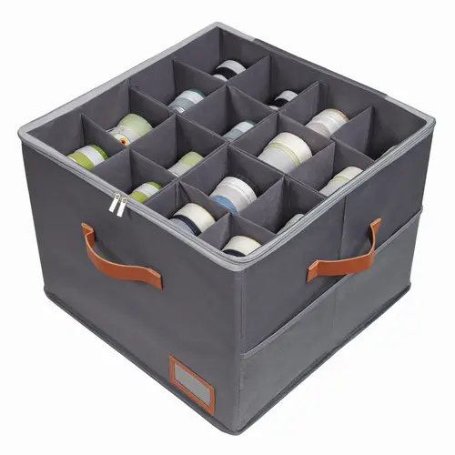 Shoe Storage Box Organizer for Closet - Space Saver Shoes Containers Bin with Clear Lids Stackable, Can Fit Ottoman, Foldable Shoe Rack Cabinet Cubby for Wardrobe, Closet Storage System, Adjustable Dividers Sort Shoe Sizes, See Shoes Fast