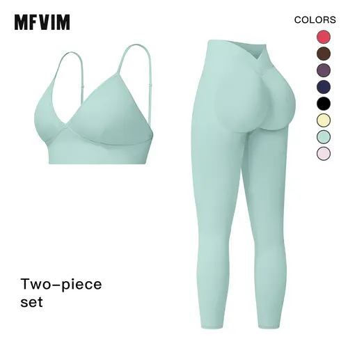 Women's 2-Piece Solid Color Cut-Out Backless Tank Top & High-Waist Leggings Set, Breathable Sporty Women's Gym Wear for Yoga, Workouts, Summer Valentine's Day Gift for Ladies, Workout Sets Women, Woman 2 Piece Set